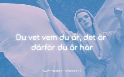 Du vet vem du är, det är därför du är här