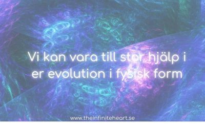 Vi kan vara till stor hjälp i er evolution i fysisk form